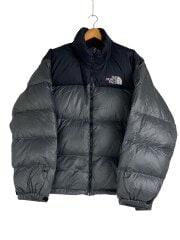 画像：ダウンジャケット/L/ポリエステル/グレー/無地