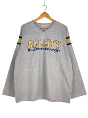 画像：ALL CITY FOOTBALL HEAVY-WEIGHT TEE/L/コットン/グレー/BEPFW21TE01