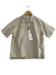 画像：半袖ブラウス/2/コットン/ベージュ/595-6152207//