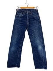 画像：デニムパンツ/30/コットン/ネイビー/無地/Lot023/M43023/赤耳
