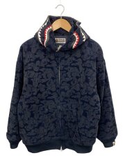 画像：パーカー/FREE/コットン/BLK/001LJH802506L