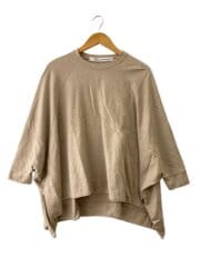 画像：７分袖カットソー/--/レーヨン/BRW/無地/7101-115-435-1//
