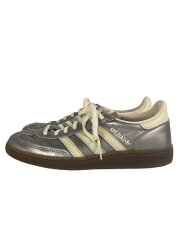 画像：ランニングシューズ/25cm/レザー/シルバー/SHW675001