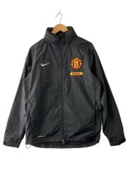 画像：ジャケット/M/ポリエステル/BLK/477787-010/MANCHESTER UNITED/首元汚れ有//