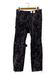 画像：give期/04AW/トライバルカモ/カーゴパンツ/3/コットン/BLK/カモフラ//