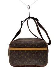 画像：リポーターPM_モノグラム・キャンバス/PVC/BRW