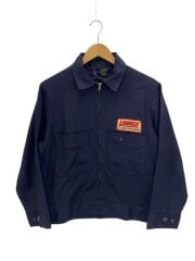 画像：ジャケット/40/--/NVY/ファスナー部破損