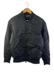 画像：ハイブリッドダウンオーバーサイズMA-1/ブルゾン/XS/ナイロン/ブラック/311-445765