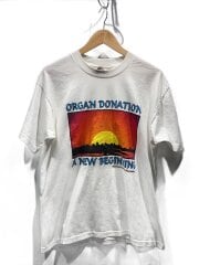 画像：R/Tシャツ/L/コットン/WHT/プリント