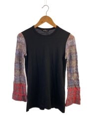 画像：ニット・セーター(薄手)/S/ウール/BLK/無地/TH-T027/AD2011