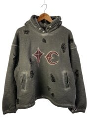 画像：パーカー/2/コットン/GRY/rock hoodie