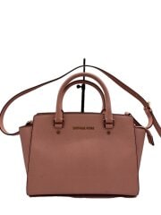 画像：SELMA MEDIUM TOP ZIP SATCHEL/2WAY//レザー/PNK/30S3GLMS2L