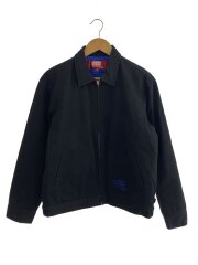 画像：21AW/PRINTED WORK JACKET/ブルゾン/S/コットン/ブラック/プリント