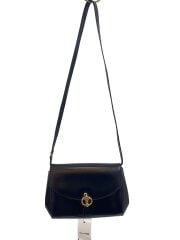 画像：GUCCI/ショルダーバッグ/レザー/ブラック/無地