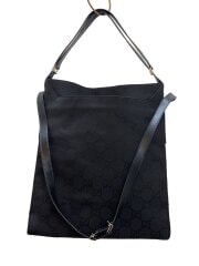 画像：GUCCI/ショルダーバッグ/ナイロン/ブラッ/ク002 1043