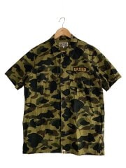 画像：U.R.S.U.S CAMO SHIRT/L/コットン/KHK/カモフラ/001SHG201009X//