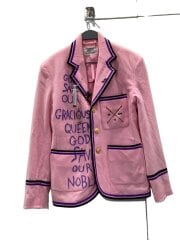 画像：J/カスタムデザイン boating blazer/ジャケット/S/ウール/PNK/PL-J014