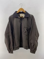 画像：長袖Tシャツ/--/--/GRY/無地