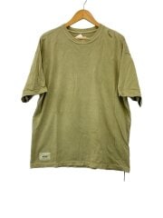 画像：Tシャツ/4/コットン/KHK/無地/261ATDT-CSM19//