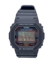 画像：クォーツ腕時計・G-SHOCK/デジタル/ラバー/WHT/BLK/SS