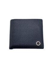 画像：2つ折り財布/レザー/BLK/メンズ/30396