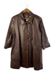 画像：レザージャケット・ブルゾン/M/羊革/BRW/9501