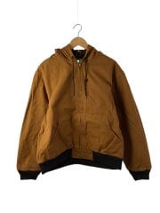 画像：ジャケット/XL/コットン/CML/無地