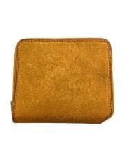 画像：2つ折り財布/レザー/ORN/無地/メンズ