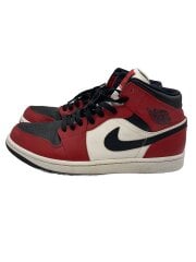 画像：AIR JORDAN 1 MID/28cm/RED/レザー
