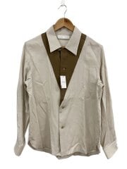 画像：COLOUR SCHEME SHIRT/長袖シャツ/1/コットン/BEG/E121-205