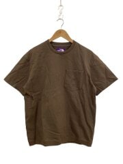 画像：ハイバルキーポケットTシャツ/M/コットン/BRW/N25SH056