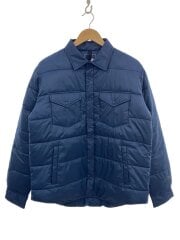 画像：CAMP SIERRA STUFFED SHIRT_キャンプシエラスタッフドシャツ/L/ポリエステル/NVY/無