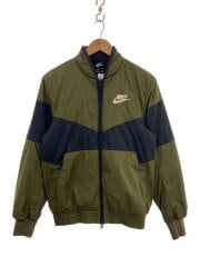 画像：NSW SYNTHETIC FILL FZ/ジャケット/S/ポリエステル/グリーン/CD9235-395