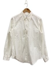 画像：ボタンダウンシャツ/コットン/ホワイト