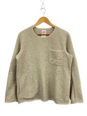 画像：FLEECE CREW NECK PULLOVER/40/ポリエステル/IVO/JD-8998/19A-MR-001//