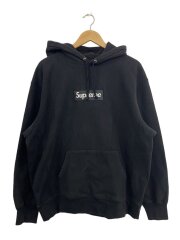 画像：Box Logo Hooded Sweatshirt/パーカー/L/コットン/ブラック