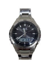 画像：腕時計/デジアナ/GRY/SLV/wva-m640