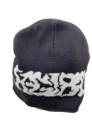 画像：ニットキャップ/--/コットン/GRY/レディース/105233051008