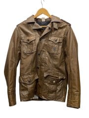 画像：レザージャケット・ブルゾン/M/牛革/BRW