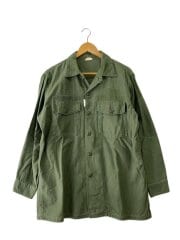 画像：長袖シャツ/16.5/コットン/カーキ