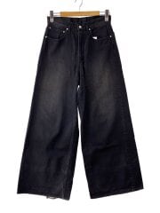 画像：WASHED ORIDINARY CITY STRAIGHT/ボトム/M/デニム/ブラック/2402SK56W//