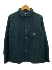 画像：ネルシャツ/S/ウール/GRN/チェック/WRD-14-AW-23