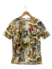 画像：Tシャツ/--/コットン/KHK/総柄/060//
