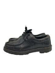 画像：チロリアンシューズ/ブーツ/38/BLK/レザー/ソール減り/使用感有