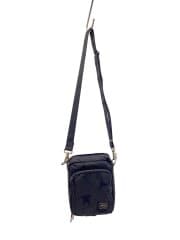 画像：VERTICAL SHOULDER BAG/FLAG/ショルダーバッグ/PVC/BLK/867-17100