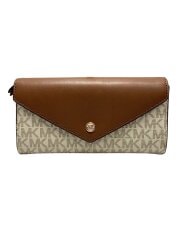 画像：長財布/PVC/IVO/総柄/レディース/35F3GTVE7B