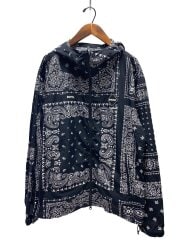 画像：BANDANA NYLON HOODED BLOUSON/マウンテンパーカ/L/ブラック/FCRB-260036
