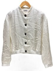 画像：back logo bomber jacket/ジャケット/36/レーヨン/WHT