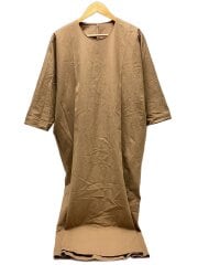 画像：タグ無無/オーバーTワンピース/長袖ワンピース/FREE/ヘンプ/CML/無地