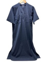 画像：バンドカラーポケット 5S シャツワンピース/半袖ワンピース/ポリエステル/1526-199-1627